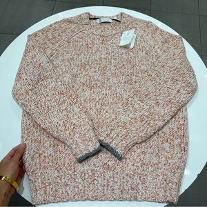 Brunello Cucinelli, Cashmere, marble knit crewneck sweater, womens, S/M